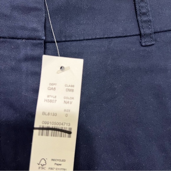 J. Crew 5" stretch chino short size 0 - Picture 6 of 6